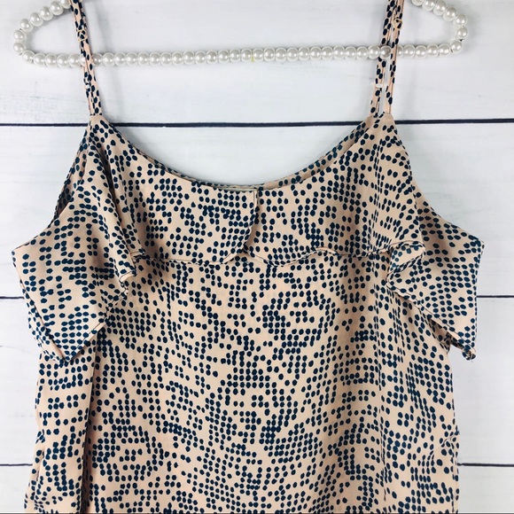 COLLECTIVE CONCEPTS | Straps Polka Dot Blouse - Picture 2 of 5